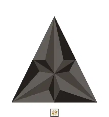 Modern 3D Look Smoke Lexus Wall Panel (0.64x0.56 ft | 38 mm)-0