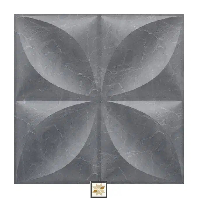 Modern Patterned Look Grey Butterfly Wall Panel (1.6x1.6 ft | 15 mm)-0