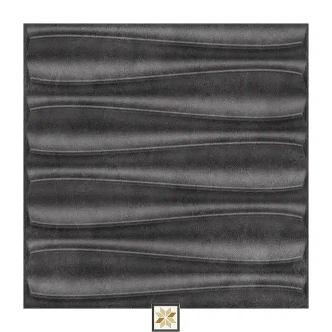 Modern Patterned Look Grey Dune Wall Panel (1.6x1.6 ft | 15 mm)-0