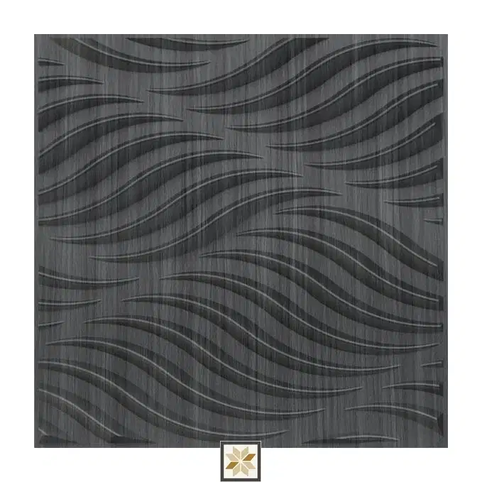 Modern Wood Look Grey Swirl Wall Panel (1.6x1.6 ft | 15 mm)-0