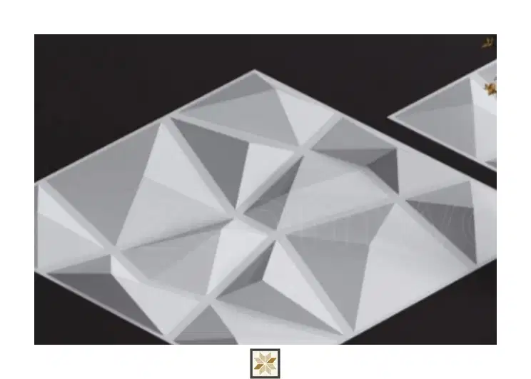 Modern Patterned Look Plain White Stone Wall Panel (2x2 ft | 15 mm)-0