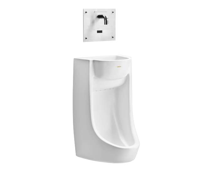 Cera Core Flat Back Uninal with Integrated Wash Basin and Sensor Tap S4025101-0