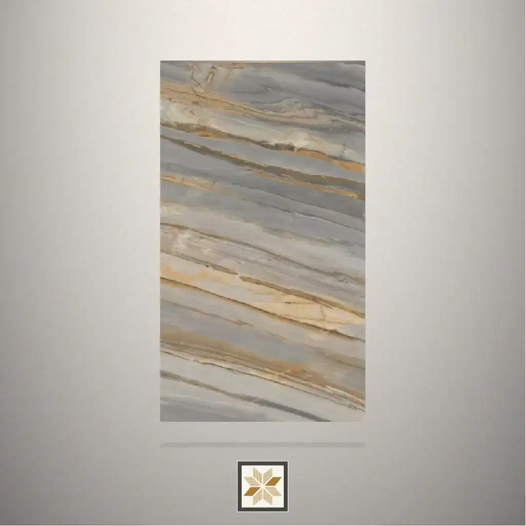 Textured Digital Printed Multi Colour Laminate (8x4 feet,1 mm): LM-10729-0