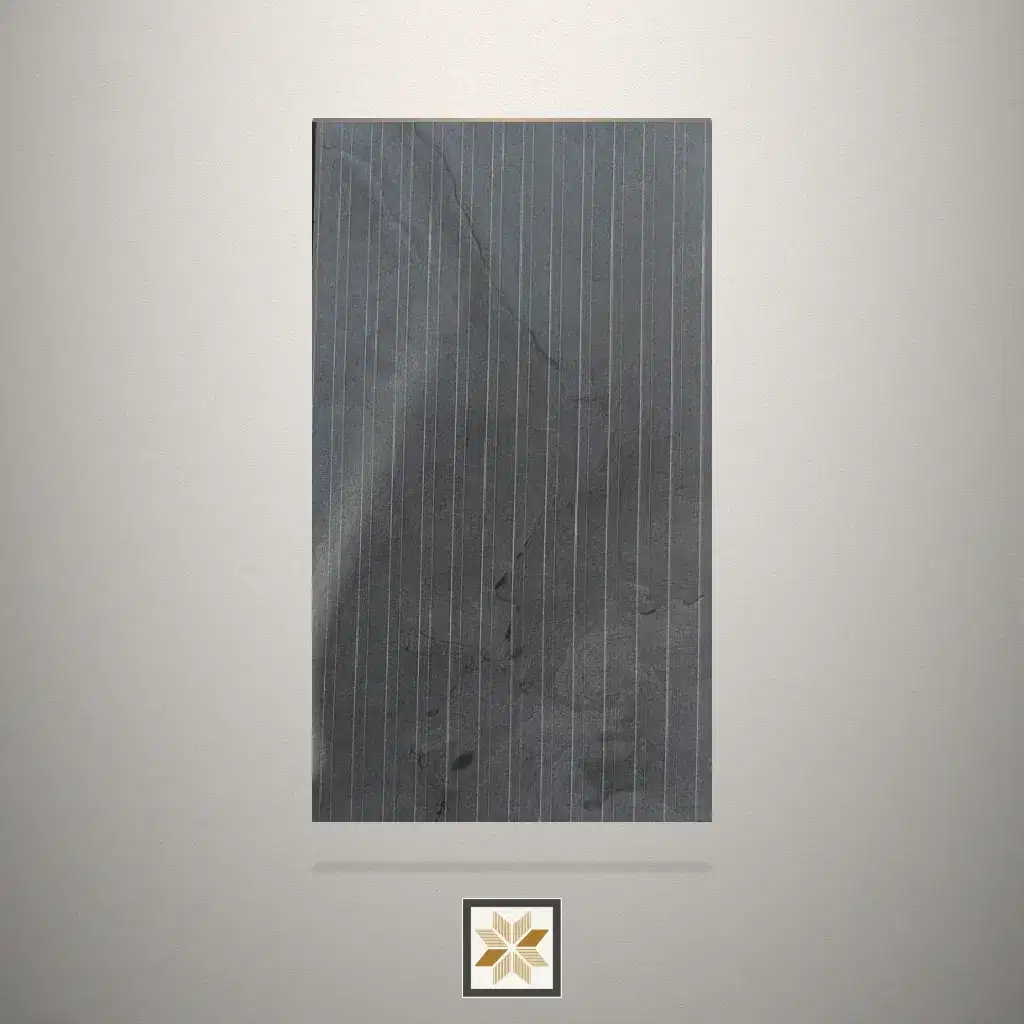 Textured Stone Grey Laminate (8x4 feet,1 mm): LM-10842-0