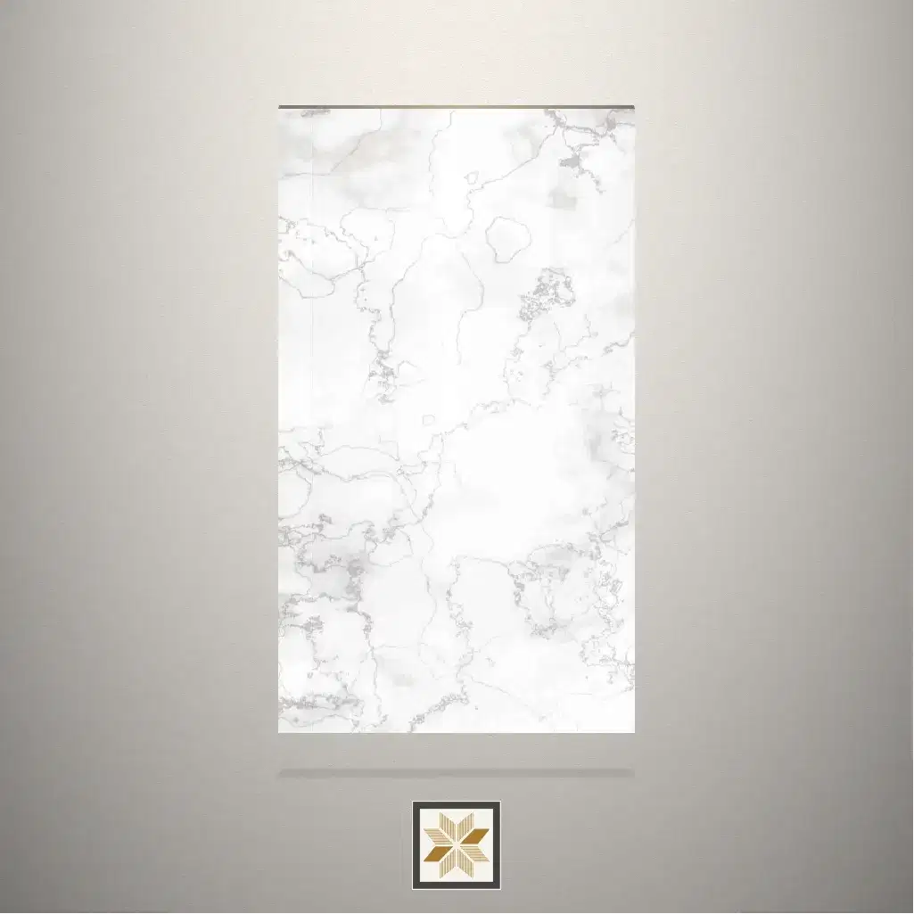 Matt Tramonta Marble White Laminate (8x4 feet,1 mm): LM-10881-0
