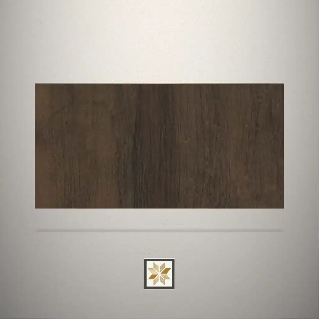High Gloss Country Oak Wooden Brown Laminate (8x4 feet,1 mm): LM-11164-0