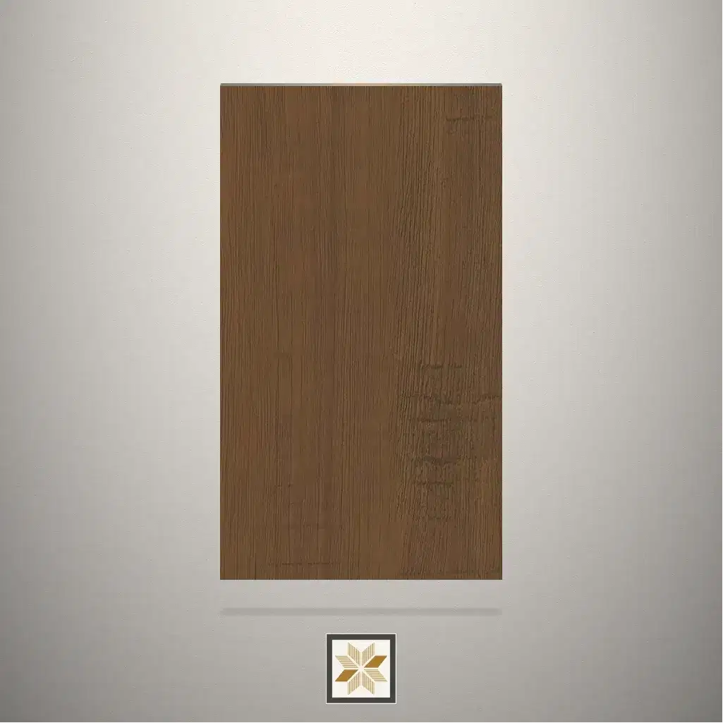 Textured Cuneo Oak Cherry Marble Brown Laminate (8x4 feet,1 mm): LM-11170-0