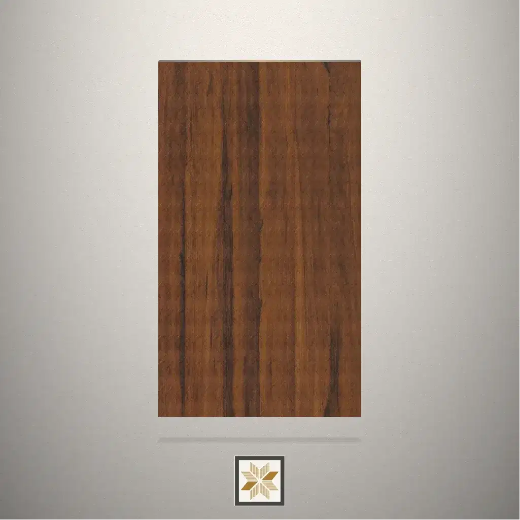 Textured Granada Elm Wooden Brown Laminate (8x4 feet,1 mm): LM-11186-0