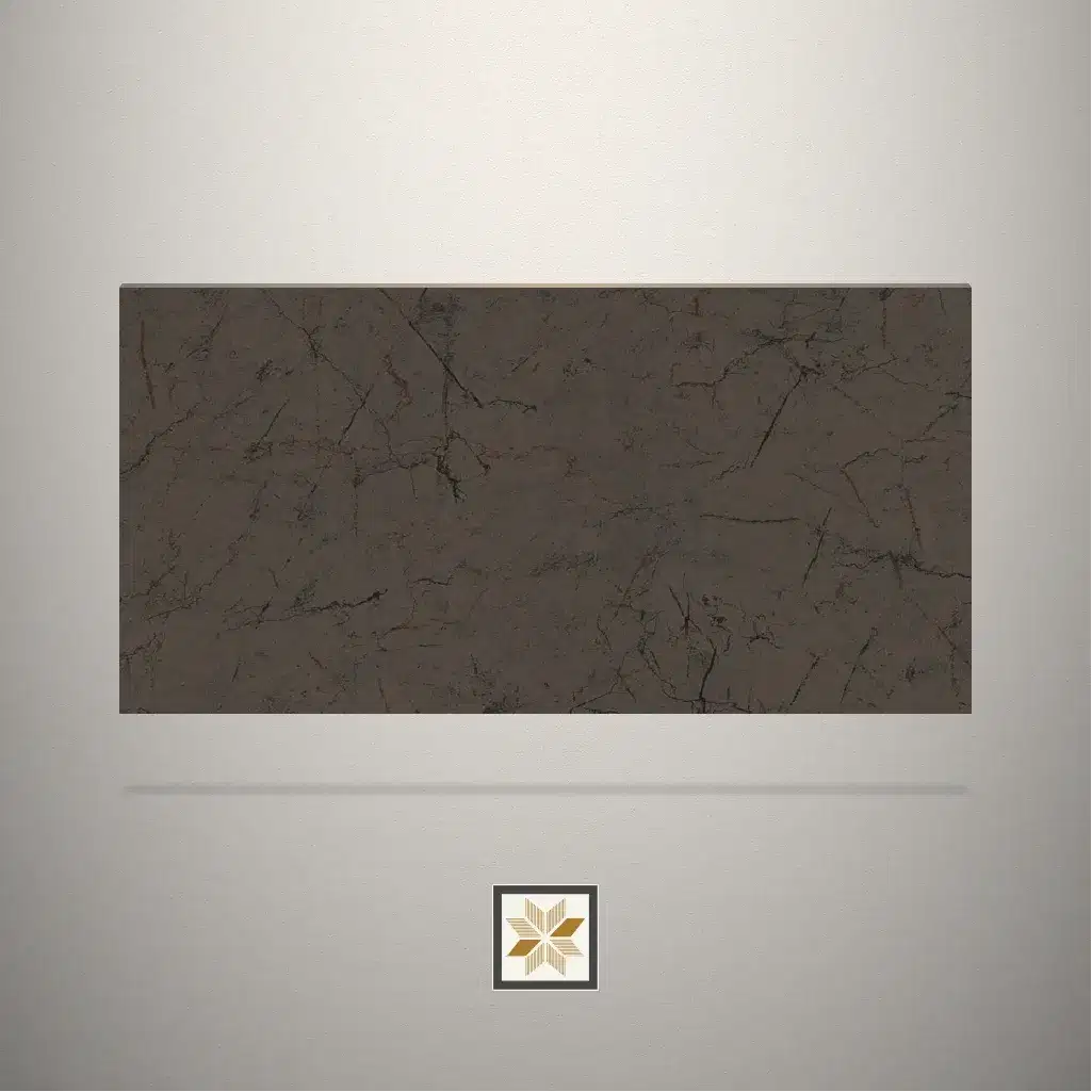 Textured Stone Brown Laminate (8x4 feet,1 mm): LM-12027-0