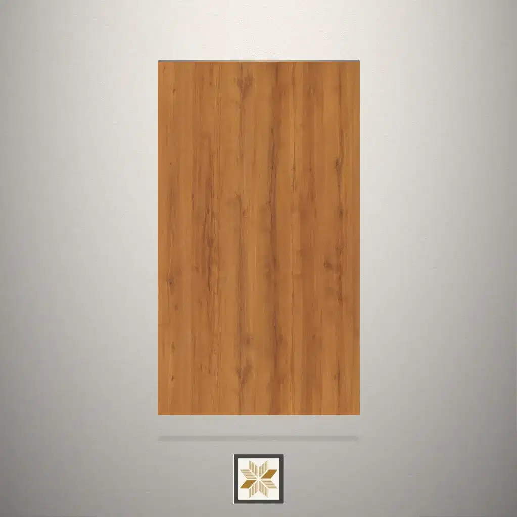 Textured Wooden Brown Laminate (8x4 feet,1 mm): LM-12727-0