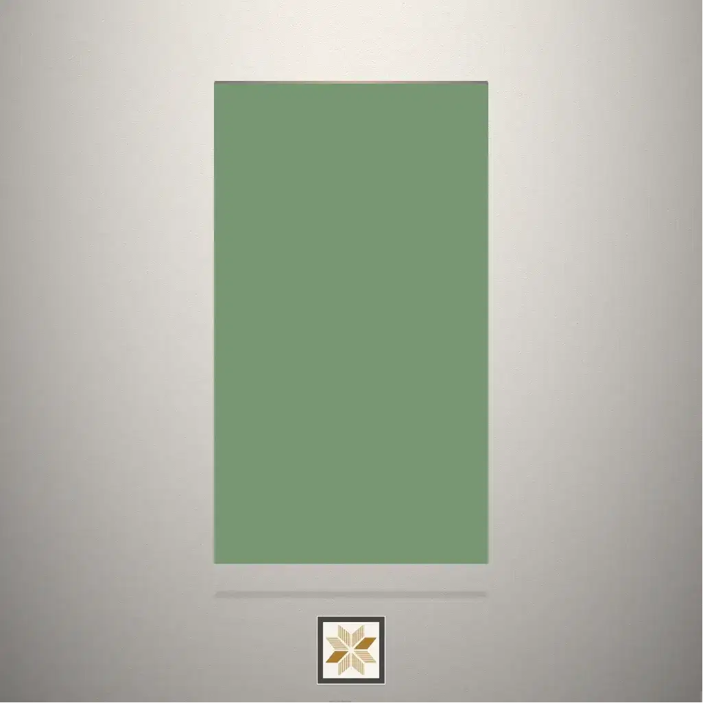 Suede Solid Color Green Laminate (8x4 feet,1 mm): LM-13676-0