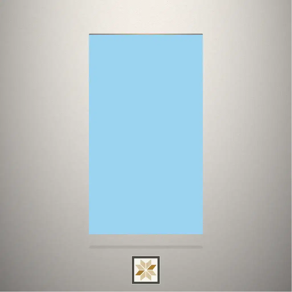 Suede Solid Color Blue Laminate (8x4 feet,1 mm): LM-13702-0