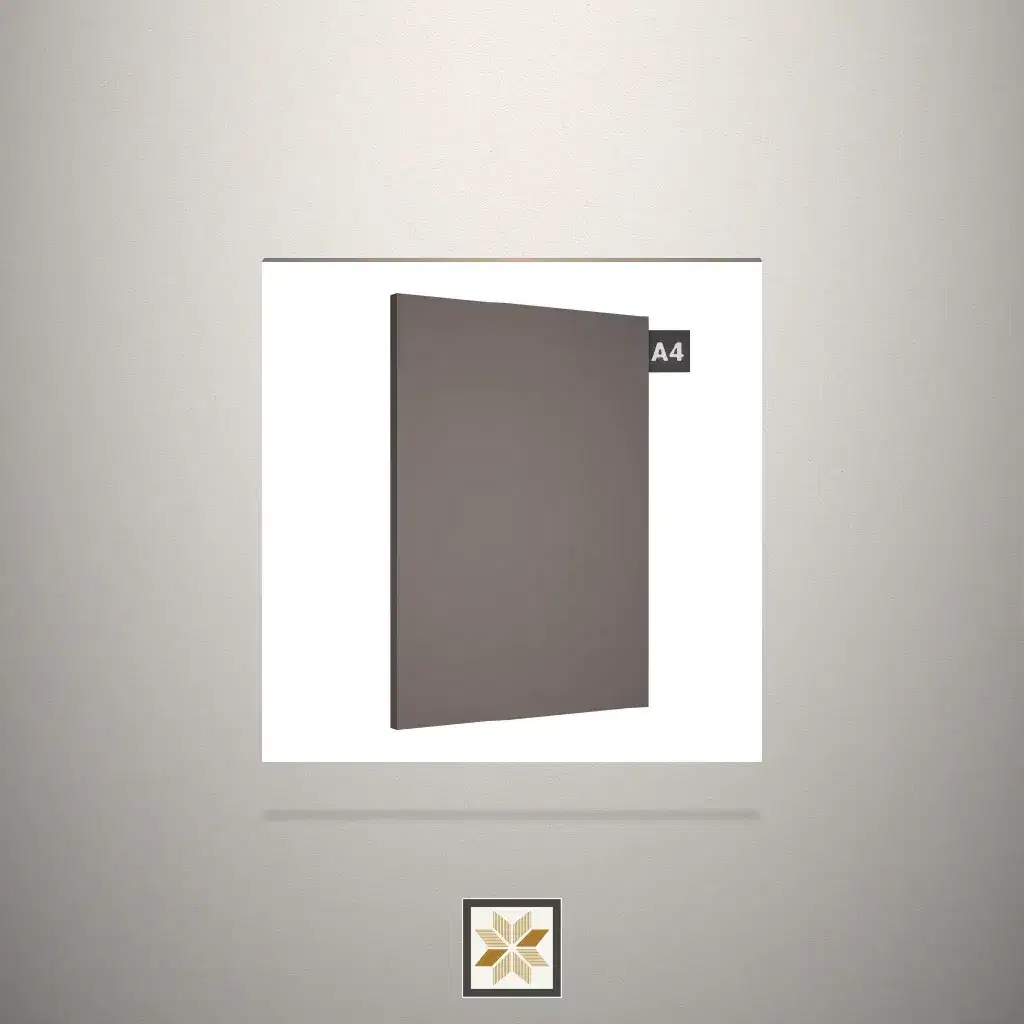 Solid Color Brown Laminate (8x4 feet,2 mm): LM-13918-0