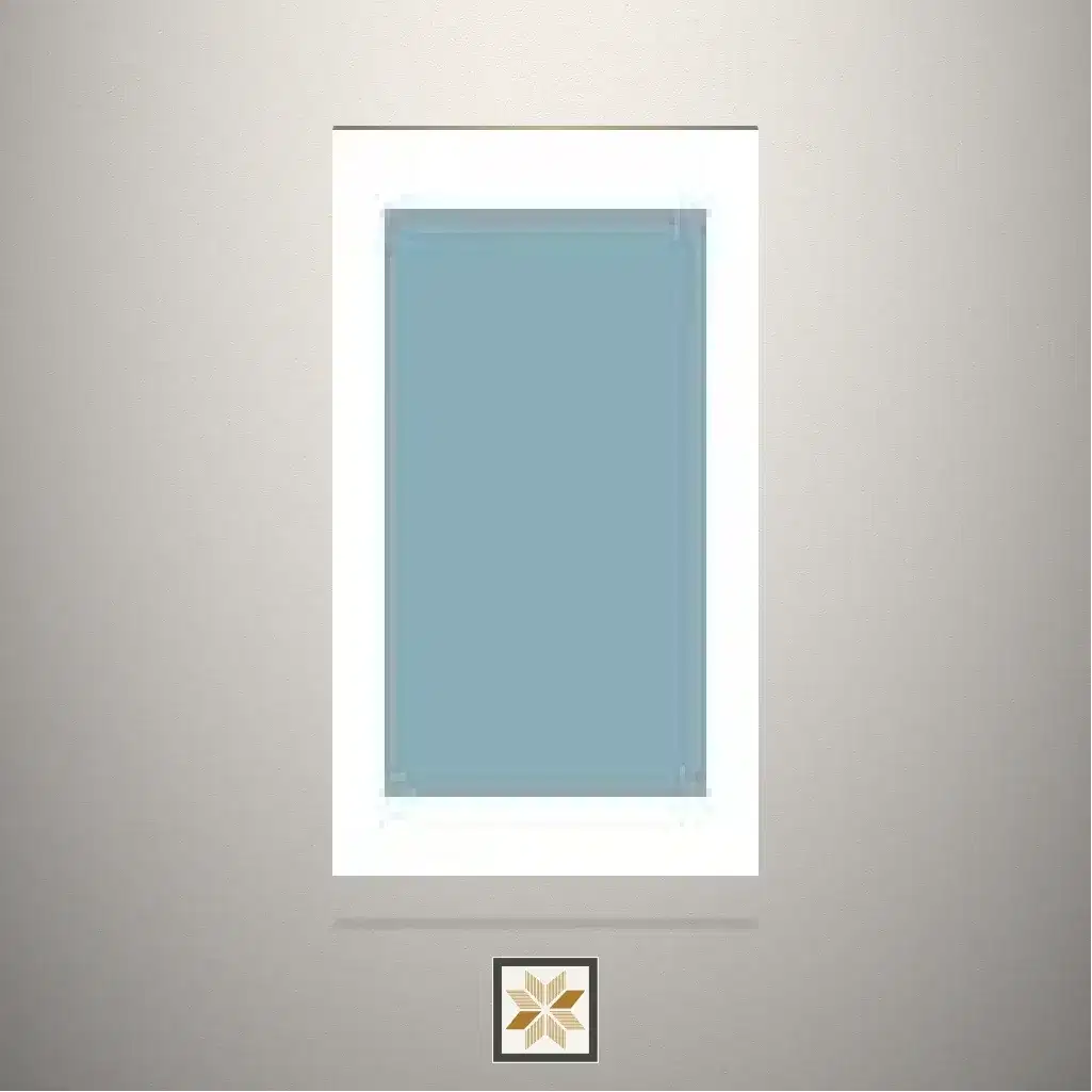 Textured Sky Blue Solid Color Blue Laminate (8x4 feet,1 mm): LM-14475-0