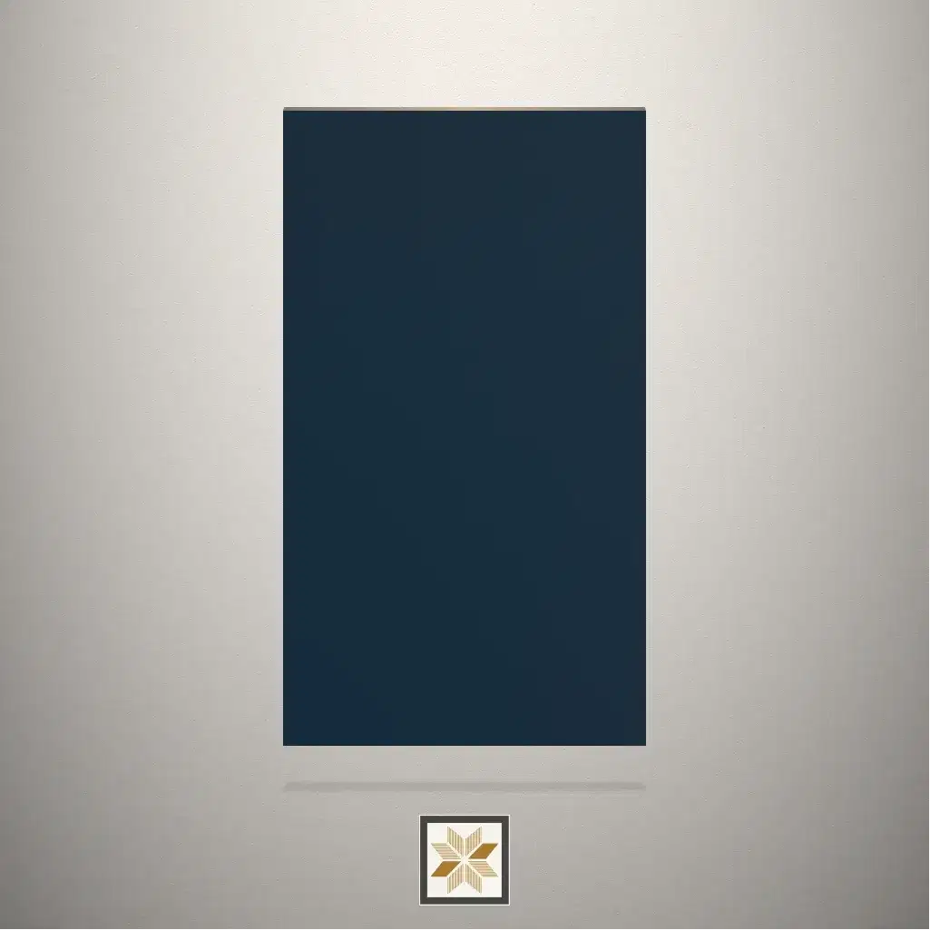 Textured Deep Sea Solid Color Blue Laminate (8x4 feet,1 mm): LM-14807-0