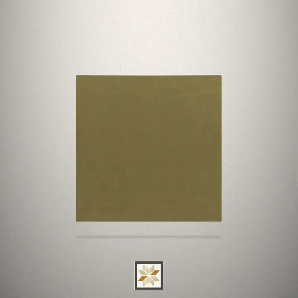 Metal Cross-Brushed Goldtone Solid Color Gold Laminate (8x4 feet,1 mm): LM-15281-0