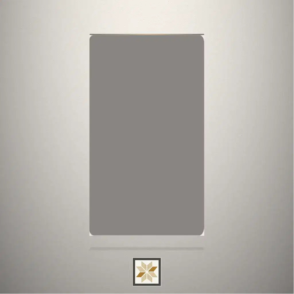 Leather Hope Grey Leather Grey Laminate (8x4 feet,1 mm): LM-15492-0