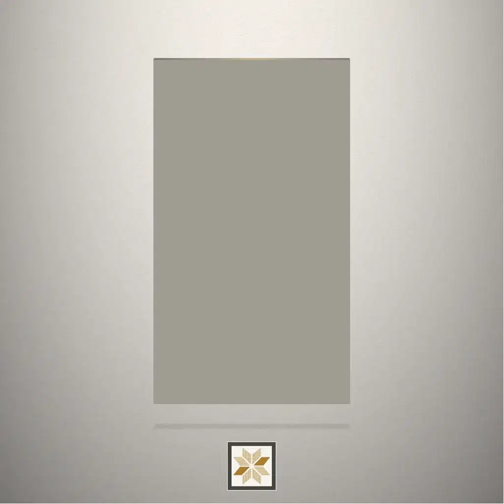 Matt Harbor Grey Fluted Grey Laminate (8x4 feet,1 mm): LM-15577-0