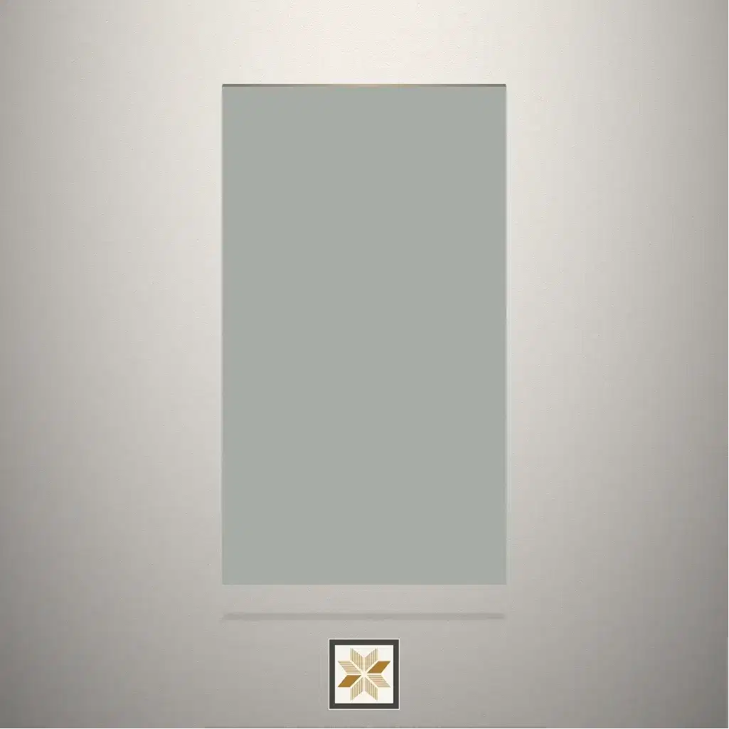 Matt Independence Blue Solid Color Grey Laminate (8x4 feet,1 mm): LM-15596-0