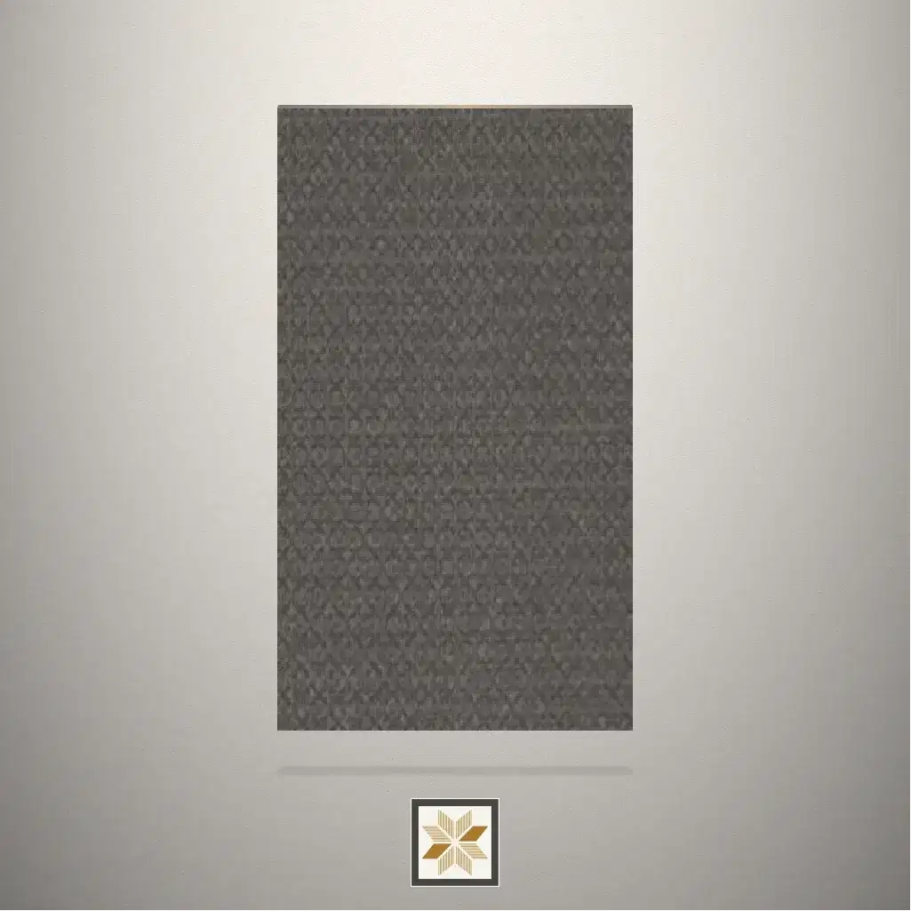 High Gloss Cloud Micas Fabric Linen Grey Laminate (8x4 feet,1.5 mm): LM-15953-0