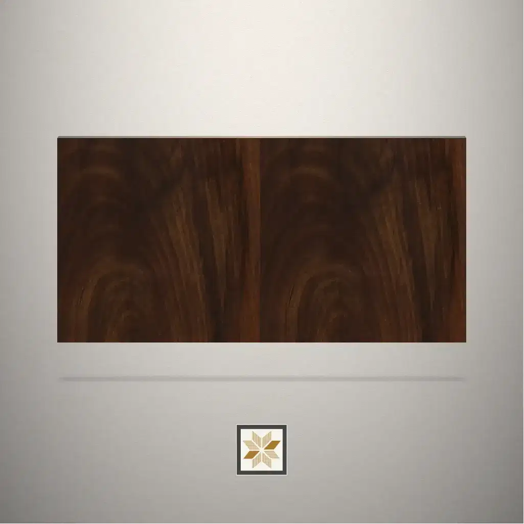 High Gloss Wooden Brown Laminate (8x4 feet,1 mm): LM-16183-0