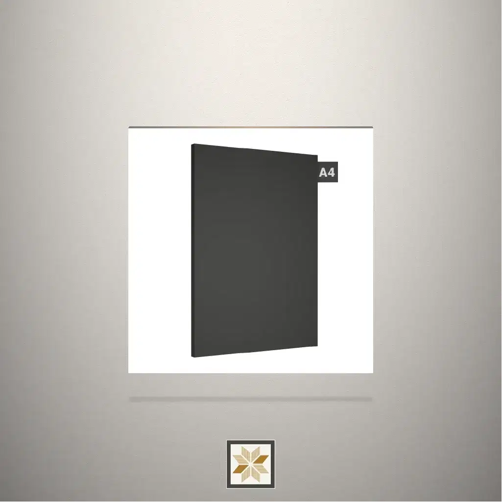 High Gloss Solid Color Grey Laminate (8x4 feet,1 mm): LM-16187-0