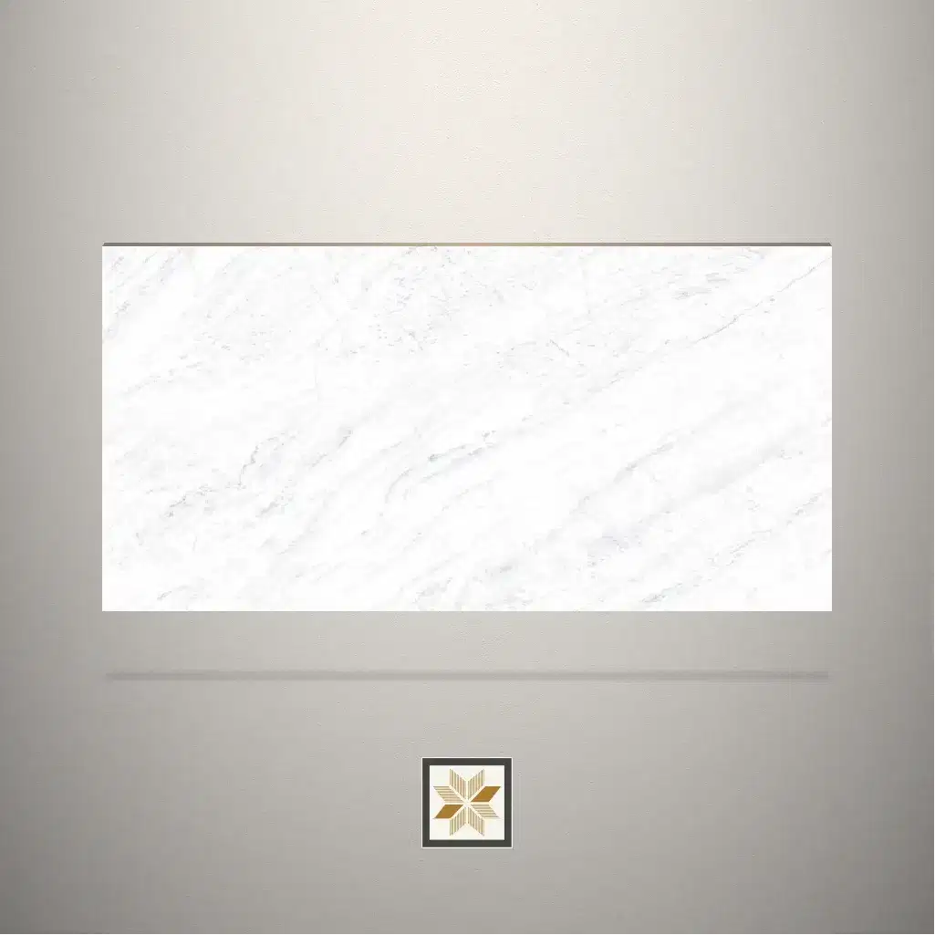 Textured White Lime Marble White Laminate (8x4 feet,1 mm): LM-17196-B-0