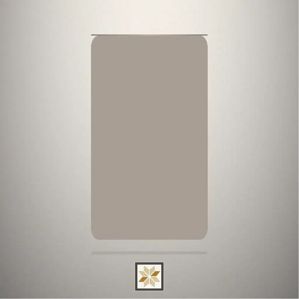 Gloss Solid Color Beige Laminate (8x4 feet,1 mm): LM-17485-0