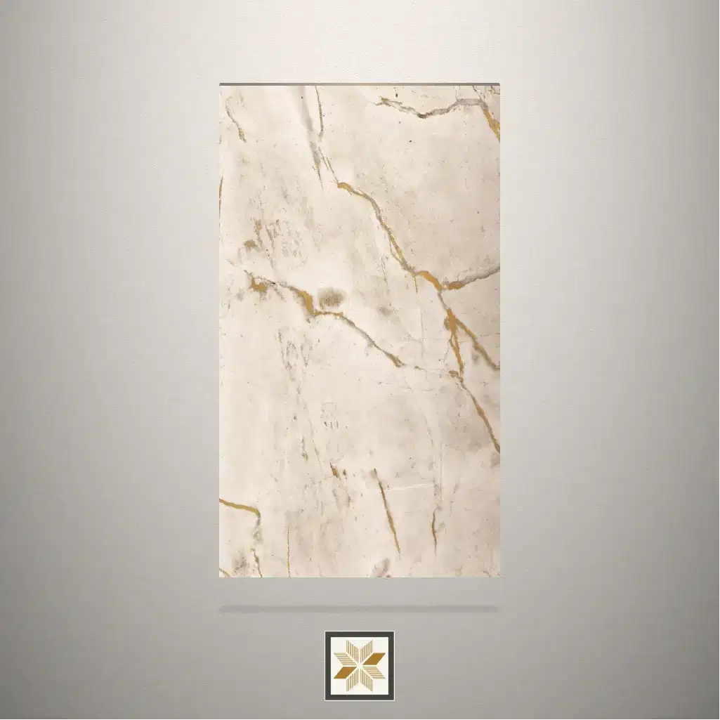Textured Marble White Laminate (8x4 feet,1.25 mm): LM-17733-0