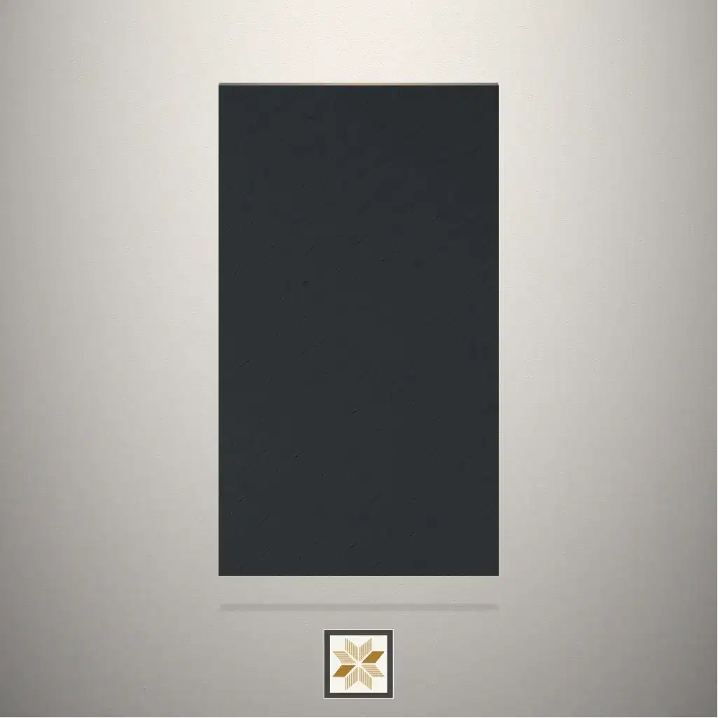 Leather Charcoal Grey Leather Black Laminate (8x4 feet,2 mm): LM-18048-0