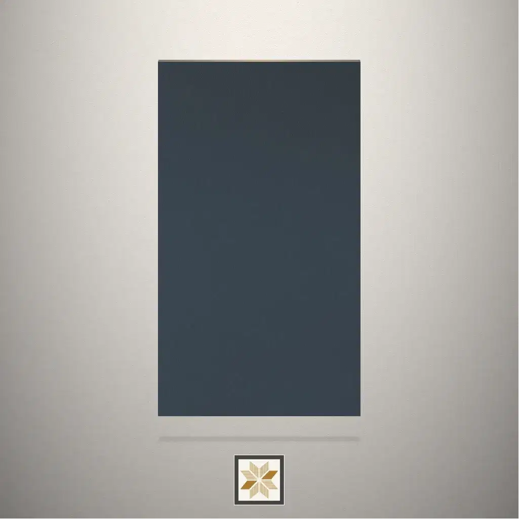 Leather Midnight Leather Blue Laminate (8x4 feet,2 mm): LM-18062-0