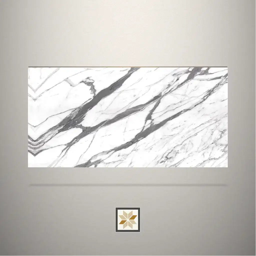 Textured Marble White Laminate (8x4 feet,1.25 mm): LM-18156-0