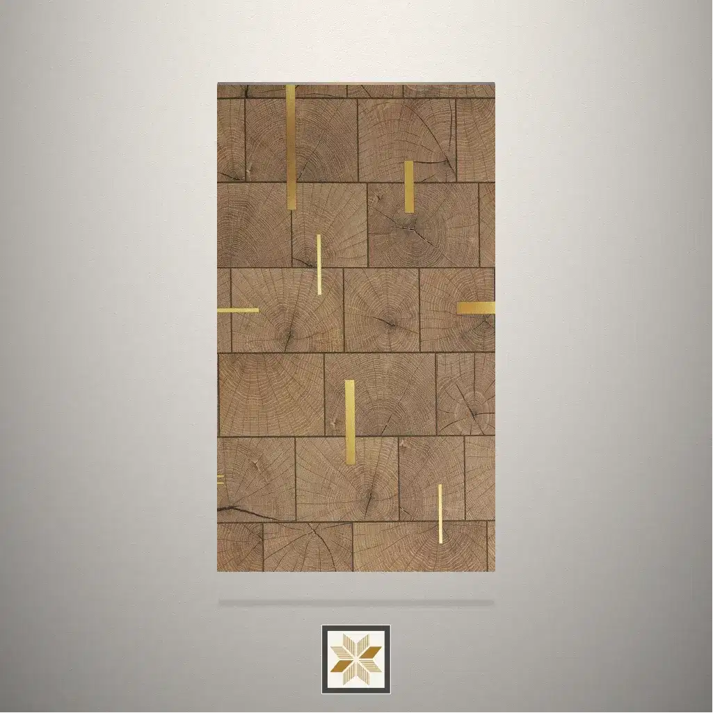 Textured Wooden Brown Laminate (8x4 feet,1.25 mm): LM-18244-0