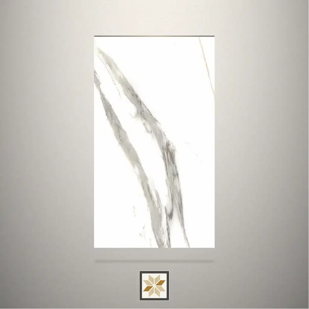 Textured Dark Jatoba Marble White Laminate (8x4 feet,1 mm): LM-18305-0