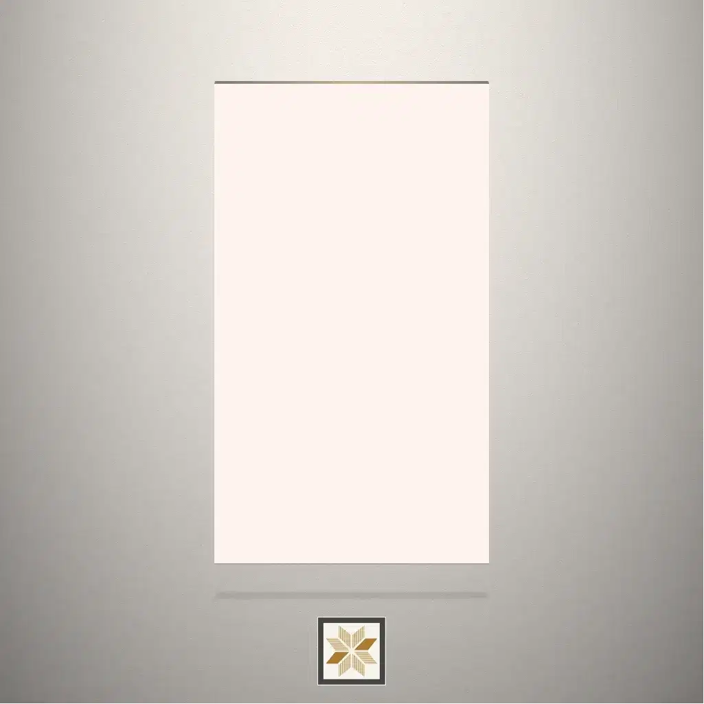 High Gloss Blush Creme Solid Color Cream Laminate (8x4 feet,1.5 mm): LM-18378-0