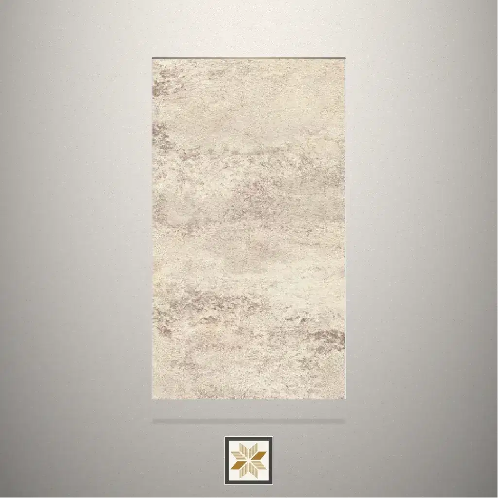 High Gloss Choco Concrete Stone Brown Laminate (8x4 feet,1 mm): LM-18379-0