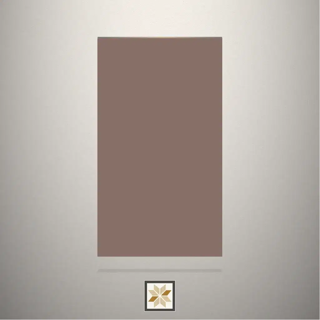 Metal Hot Chocolate Solid Color Brown Laminate (8x4 feet,1.5 mm): LM-18384-0