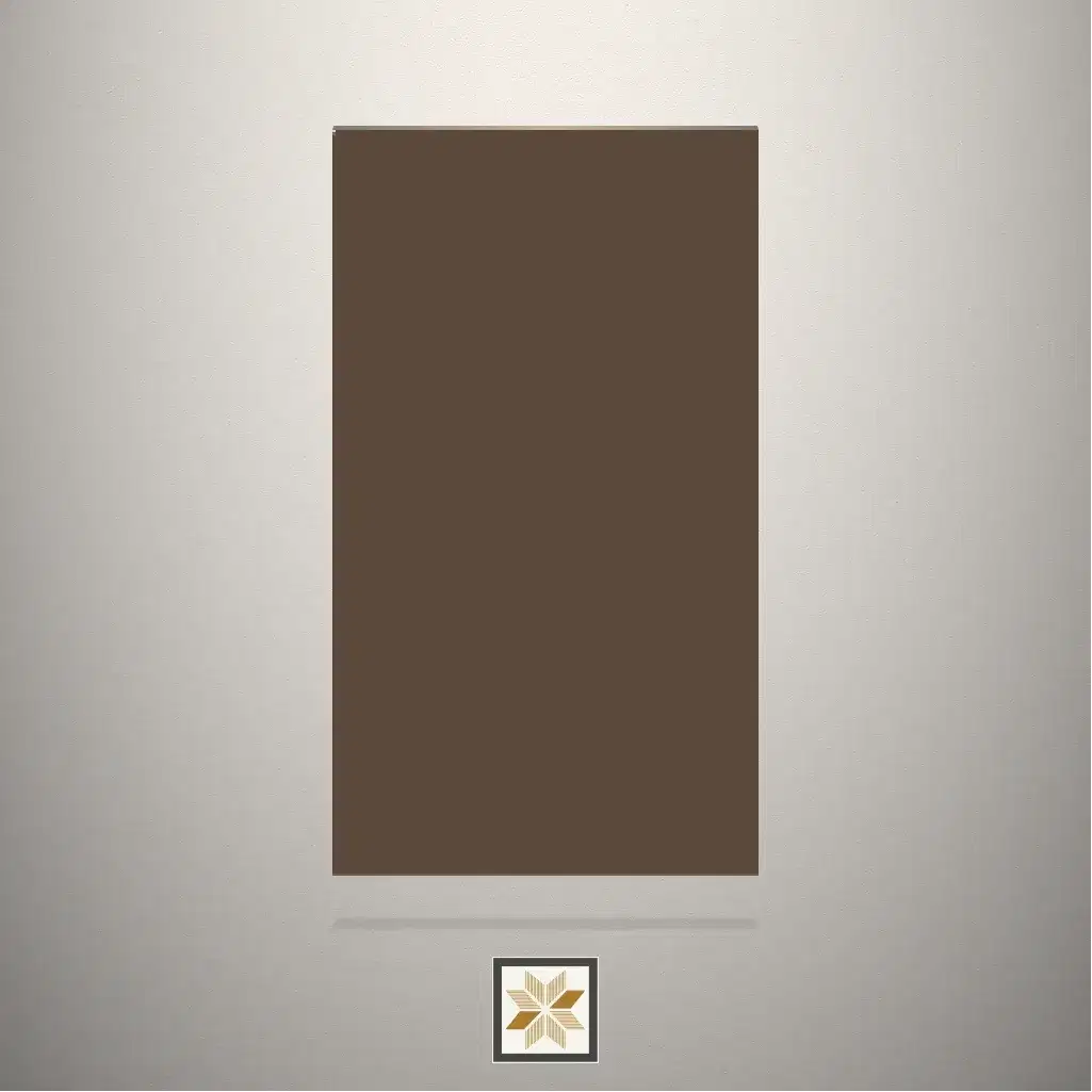 Metal Musing Brown Solid Color Brown Laminate (8x4 feet,1.5 mm): LM-18446-0