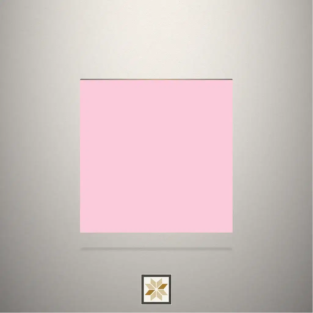 High Gloss Solid Color Pink Laminate (8x4 feet,1.25 mm): LM-18461-0