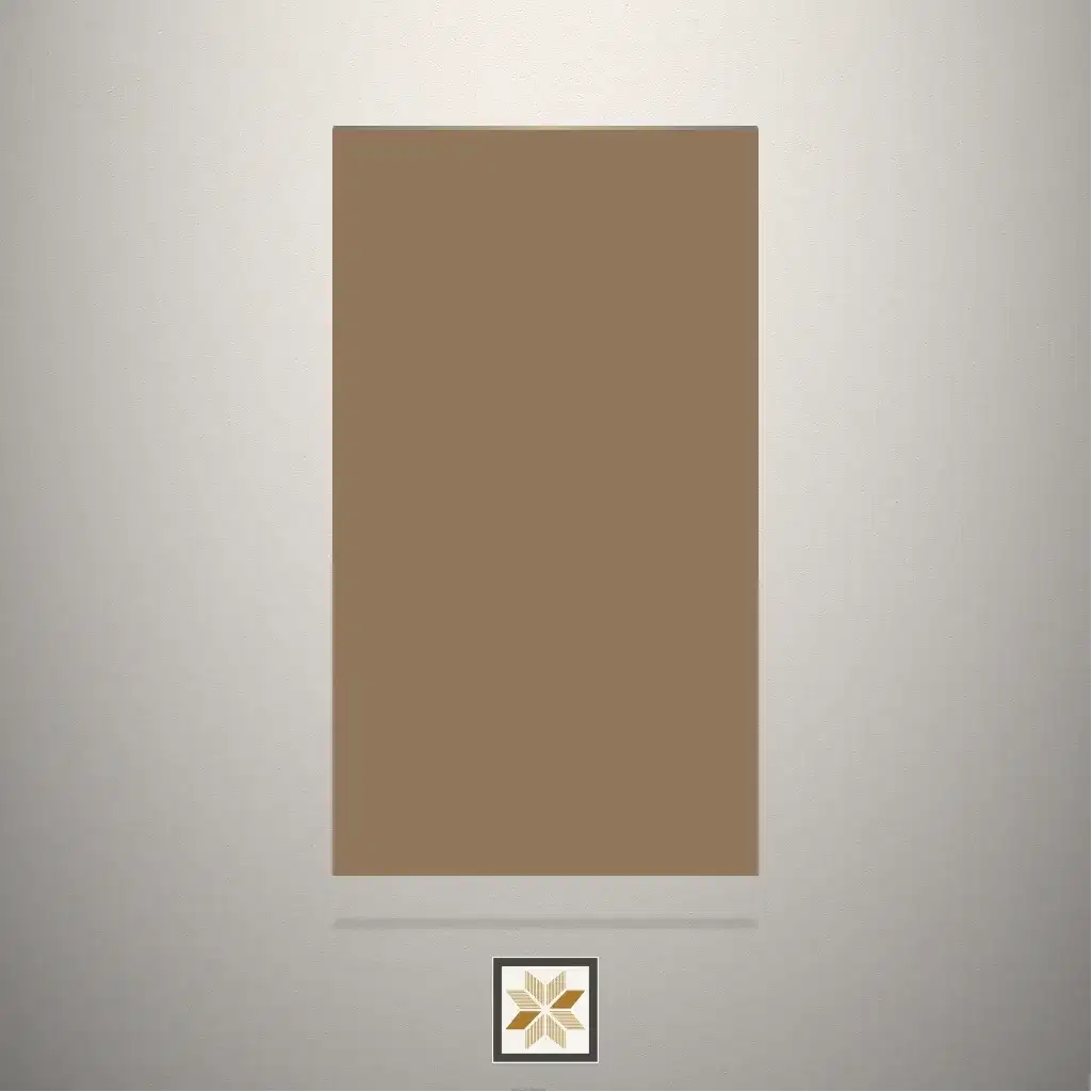 Metal Mud Fun Solid Color Brown Laminate (8x4 feet,1.5 mm): LM-18504-0