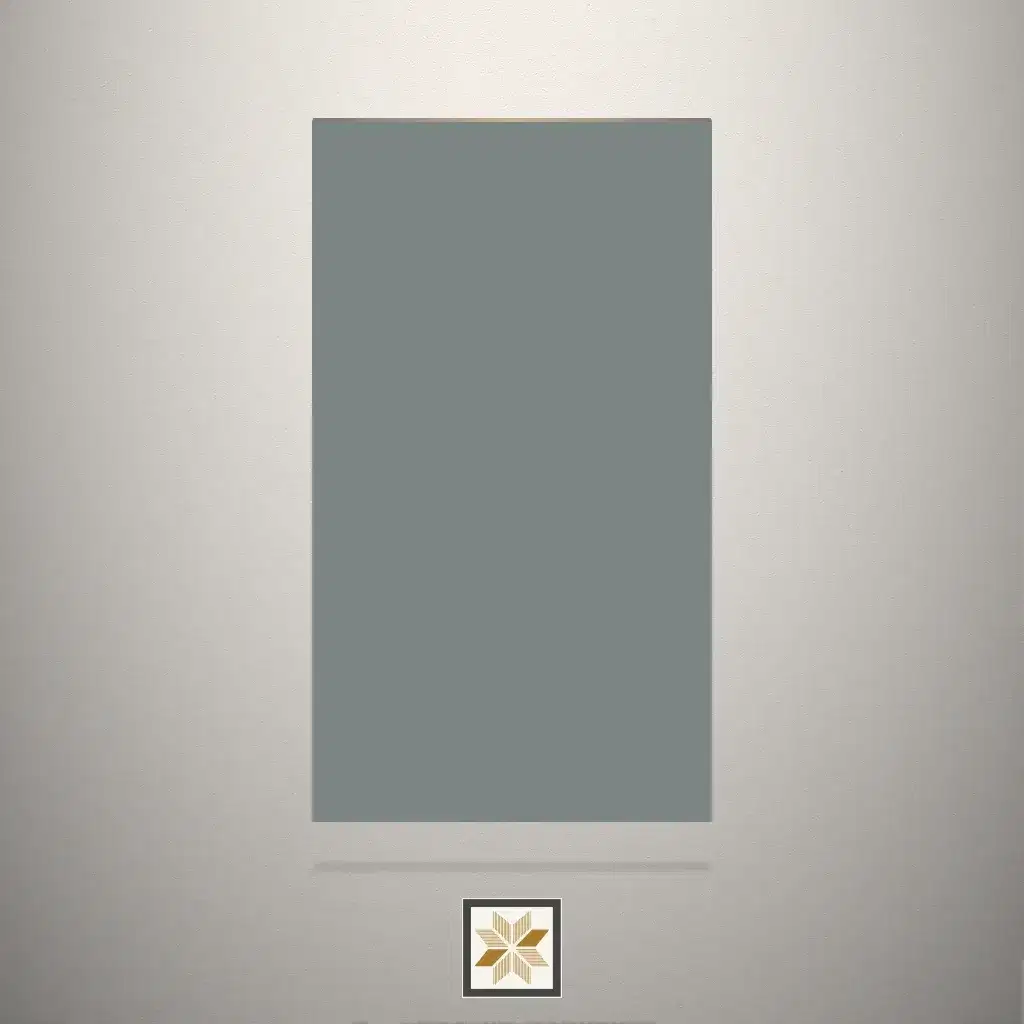 High Gloss Teal Dark Solid Color Grey Laminate (8x4 feet,1.5 mm): LM-18505-0