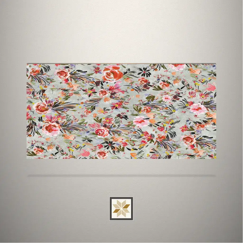 Textured Digital Printed Multi Colour Laminate (8x4 feet,1.25 mm): LM-18628-0