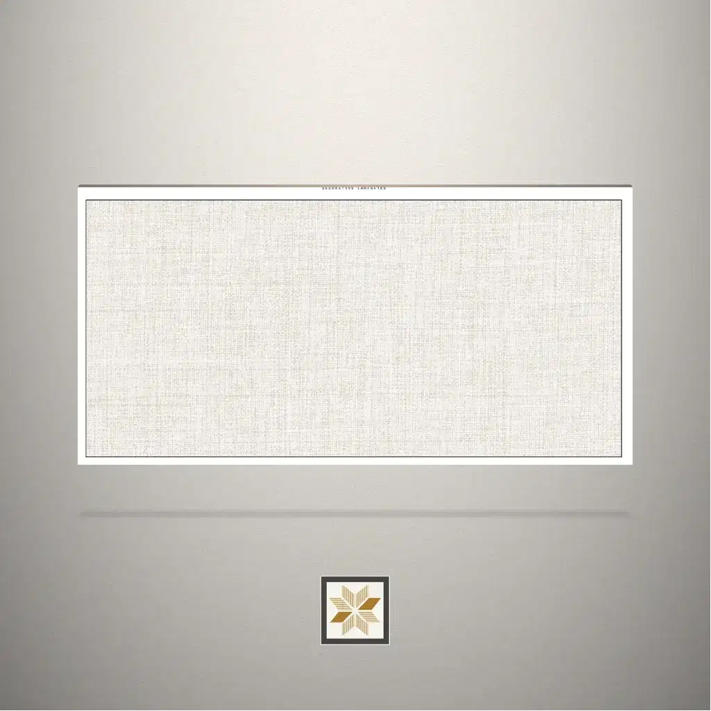 Suede Fabric Linen Cream Laminate (8x4 feet,0.82 mm): LM-18732-C-0