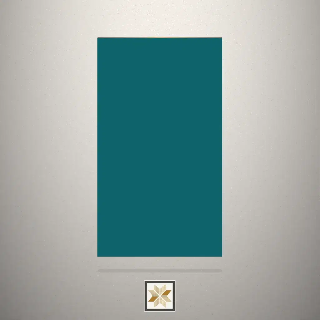 High Gloss Midnight Green Solid Color Green Laminate (8x4 feet,1.5 mm): LM-18745-0