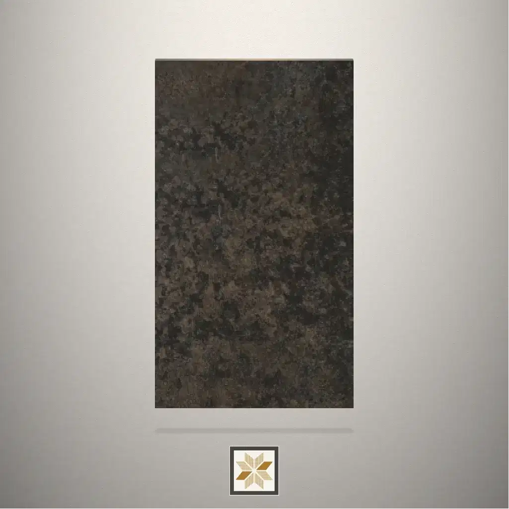 High Gloss Tropical Venetino Stone Brown Laminate (8x4 feet,1 mm): LM-18806-0