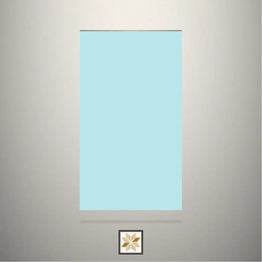 Super Matt Solid Color Blue Laminate (8x4 feet,1 mm): LM-18819-0