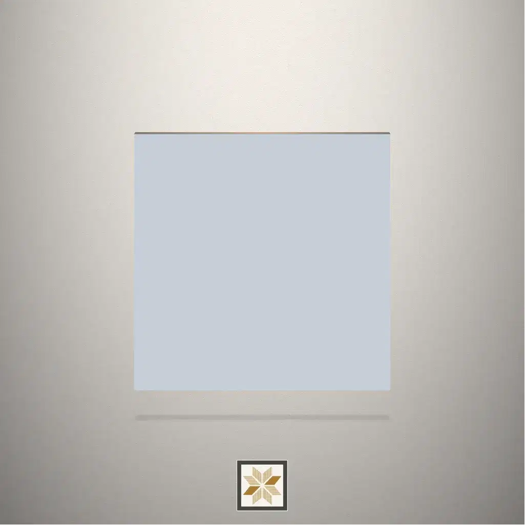 PU(Polyurethane) Powder Blue Metal Blue Laminate (8x4 feet,0.95 mm): LM-18834-0