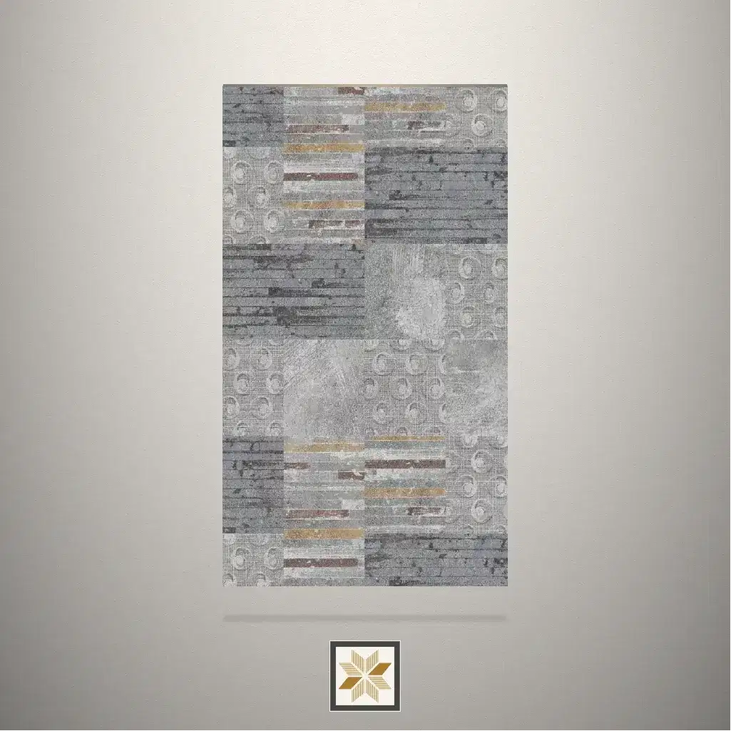 Textured Provenza Pattern Multi Colour Laminate (8x4 feet,1 mm): LM-18866-0