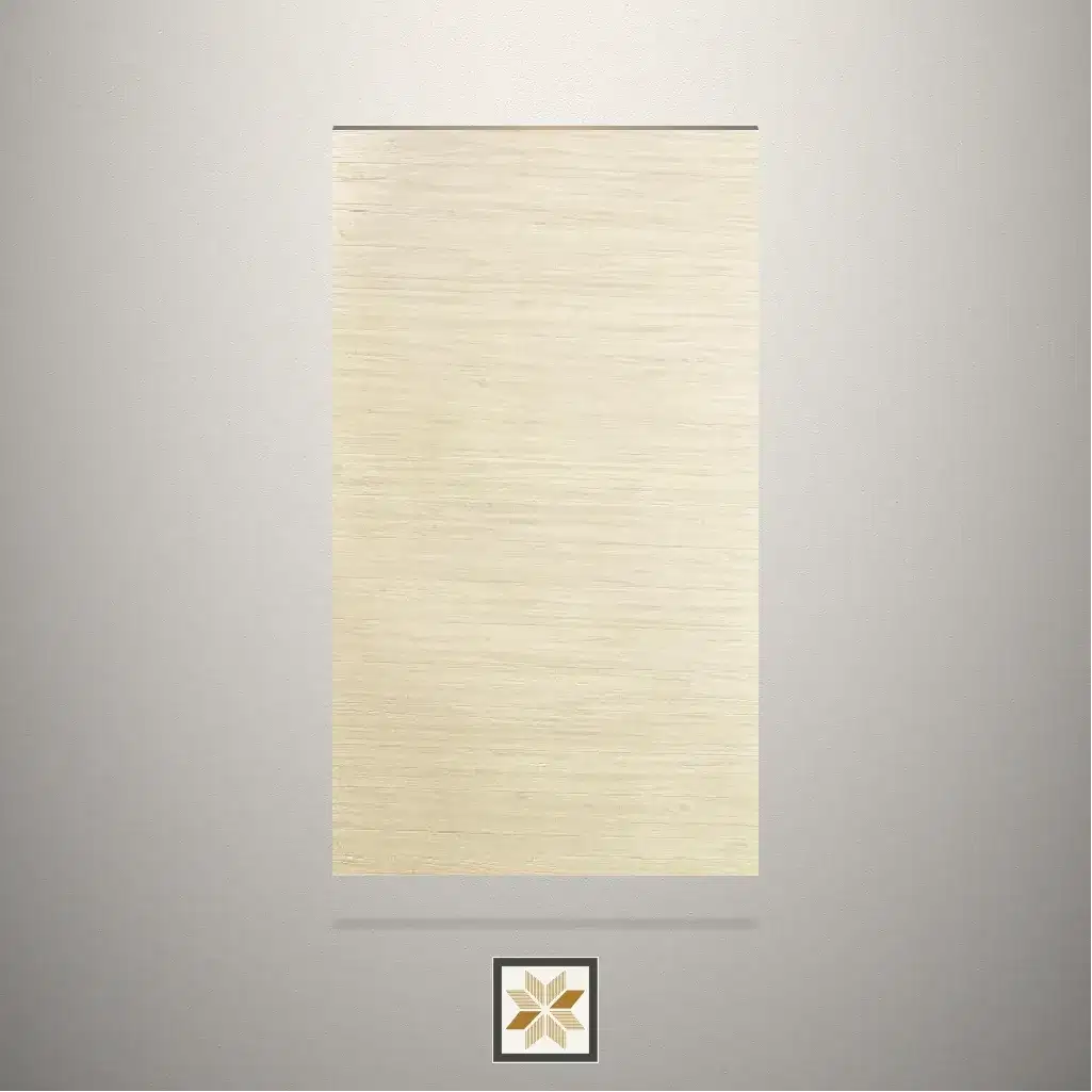Textured Coburg Eiche Wooden Ivory Laminate (8x4 feet,1 mm): LM-18909-0