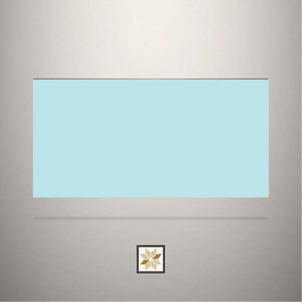 Suede Solid Color Blue Laminate (8x4 feet,1 mm): LM-18915-0